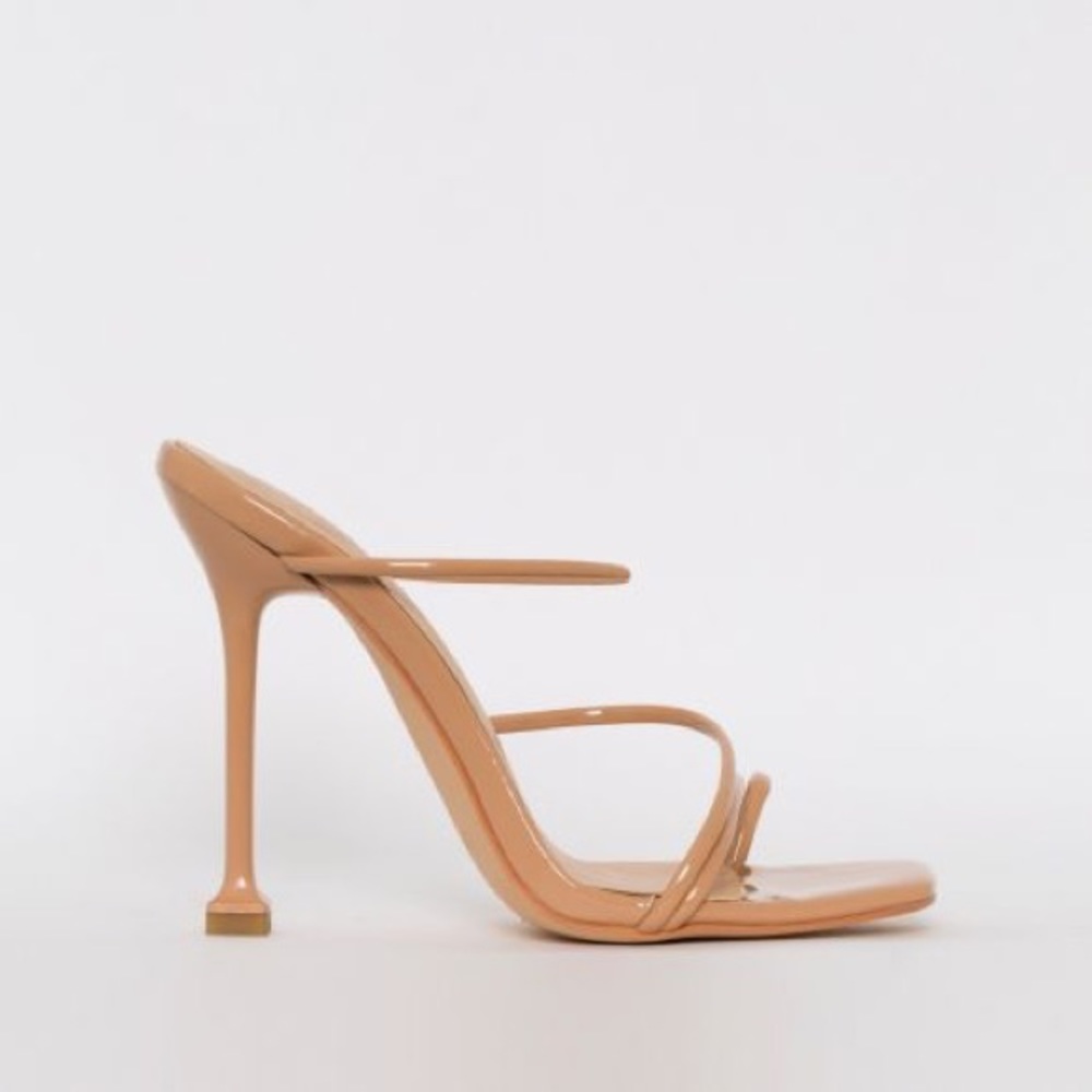 Nude Sandal Mules